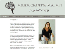 Tablet Screenshot of mkctherapy.com